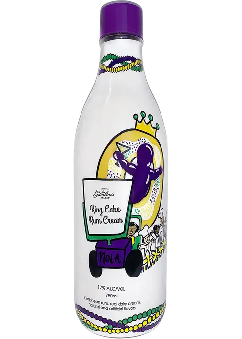 Gambino's King Cake Rum Cream 750ml.