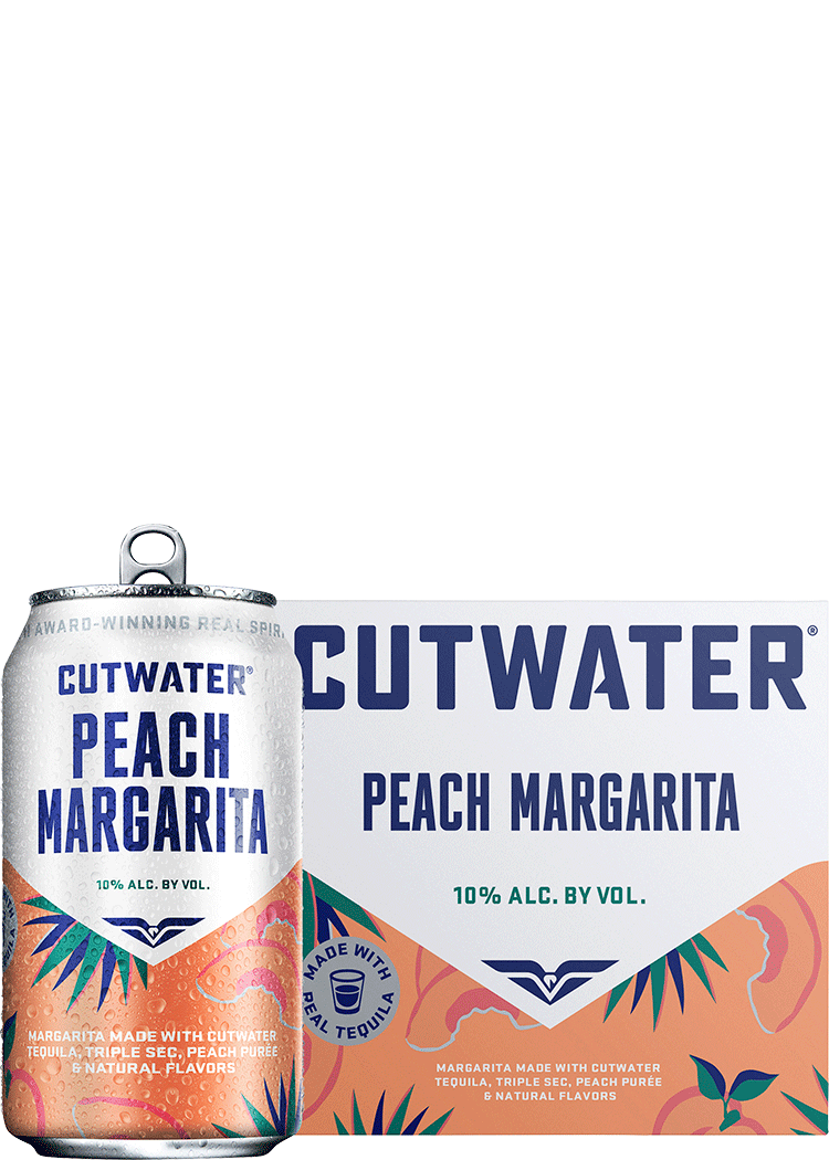 Cutwater Peach Margrita 4pk
