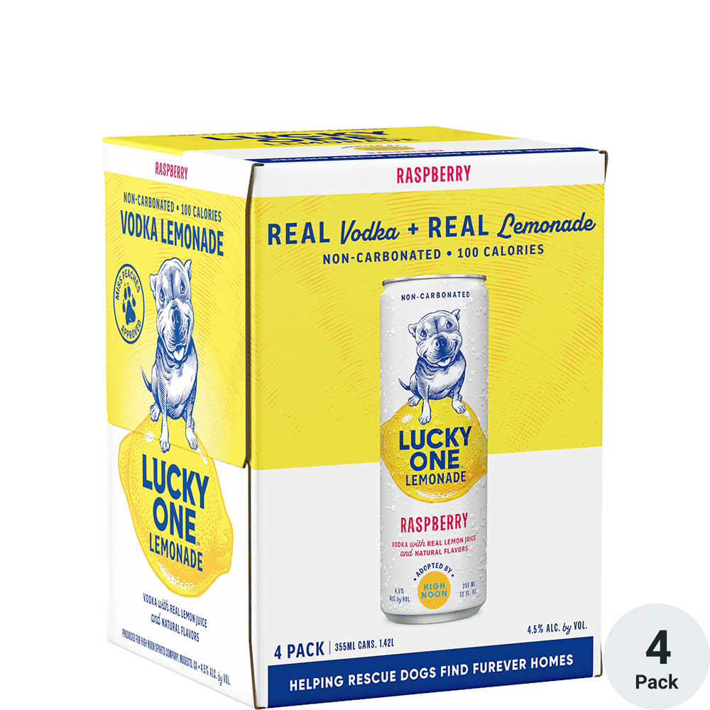 Lucky One Lemonade 4pk.