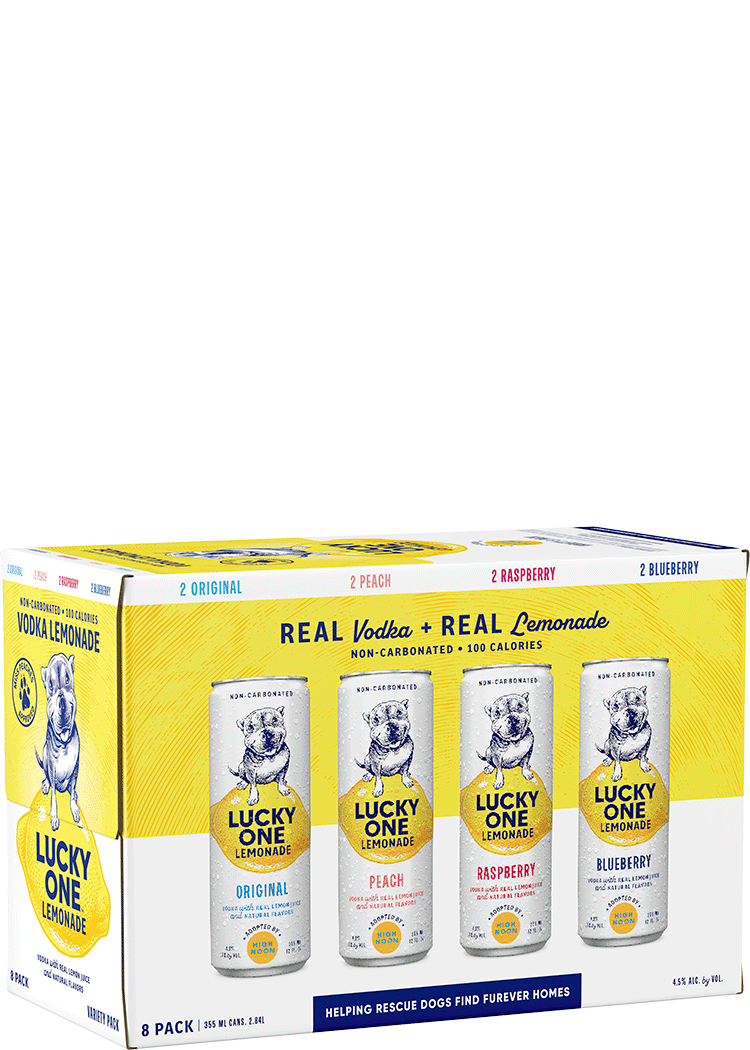 Lucky One V.Pk Of 8 Lemonade