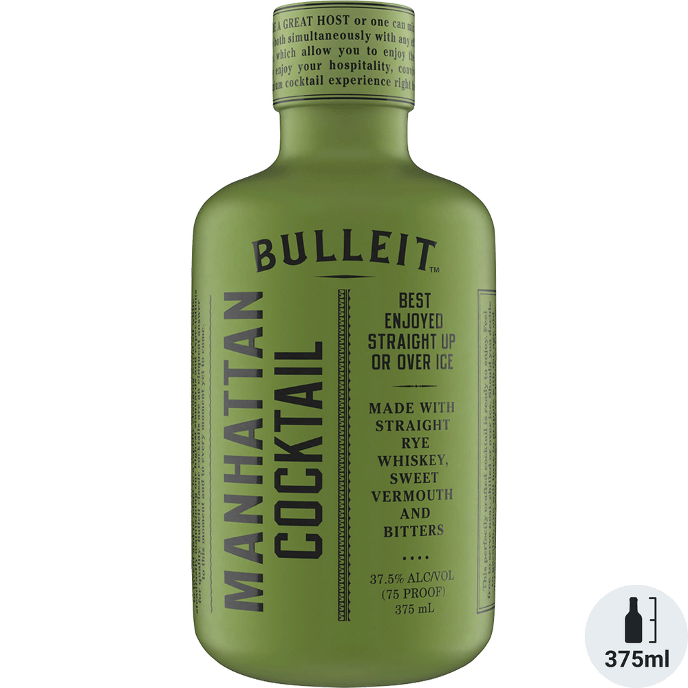 Bulleit Manhattan Cocktail 375ml.