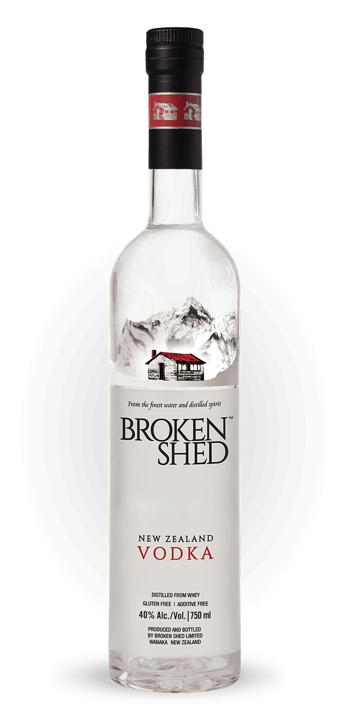 Broken Shed Vodka 750ml. New Zealand