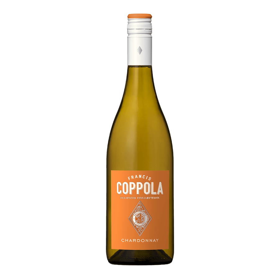 Coppola Chard Diamond 750ml orange label