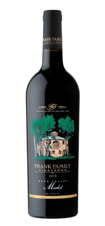 Frank Family Merlot 750ml. Napa 2018