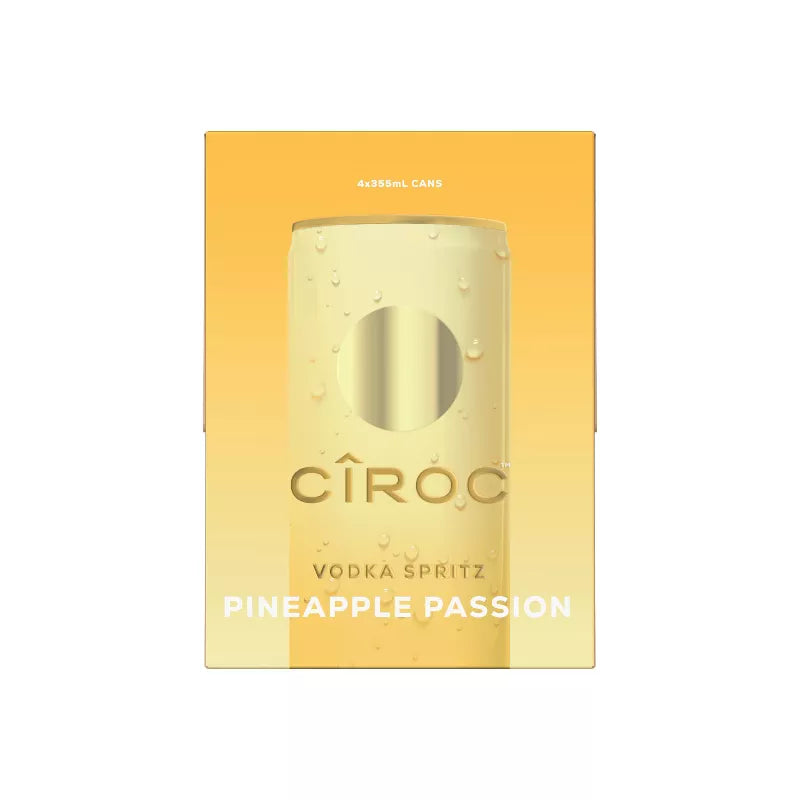 Ciroc Pineapple 4pk.355ml Vodka Spritz