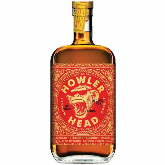 Howler Head 750ml. Banana Flavor Whiskey