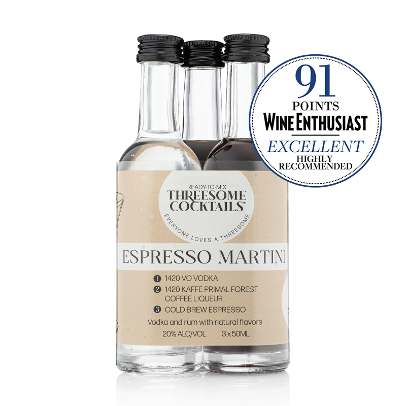 Threesome Ready To Mix Expresso Martini