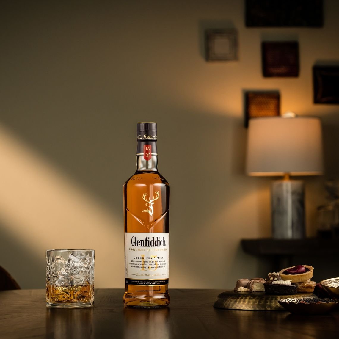Glenfiddich 15 years 750ml Single malt scotch whiskey