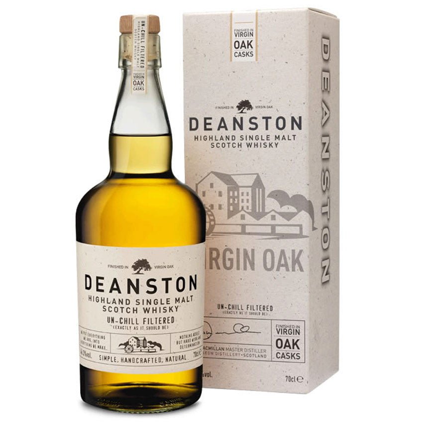 Deanston Virgin Oak 750ml. Highland S.Malt Scotch