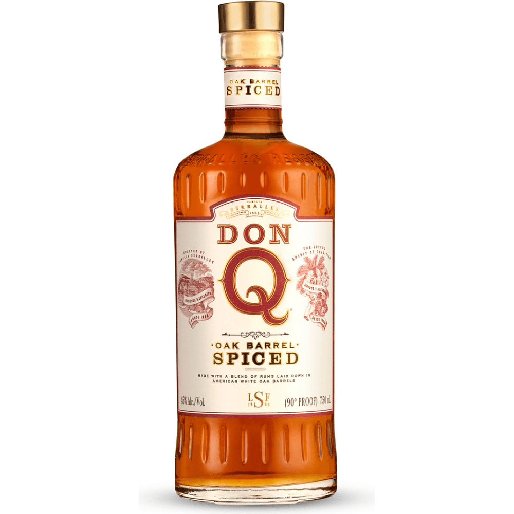 Don Q Oak Barrel Spiced Rum 750ml bottle