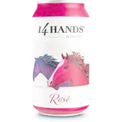 14 Hands Rose Can 375ml.
