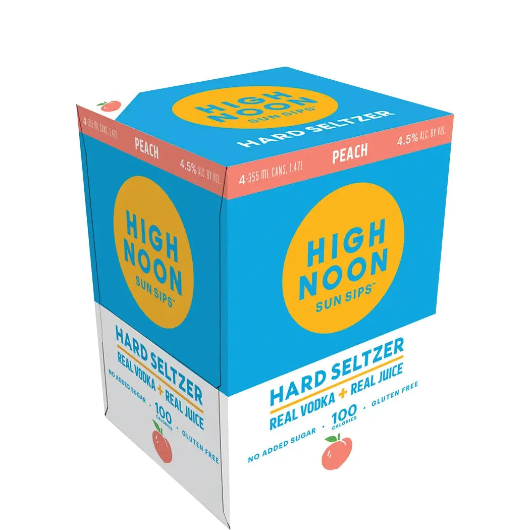 High Noon Peach 8-pack