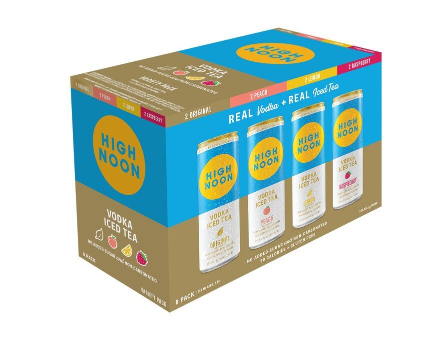 High Noon Vodka Ice Tea V.Pack Of 8
