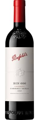 Penfolds BIN 600 Cabernet Shiraz 750ml.
