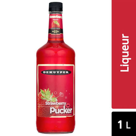 De Kuyper Pucker 1lt. Strawberry