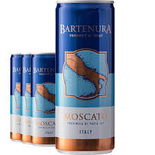 Bartenura Moscato Can 250ml 4 pack