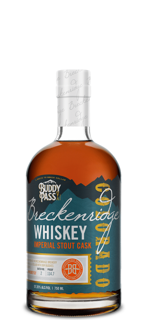 Breckenridge BBN 750ml. Buddy Pass 114.7 Proof