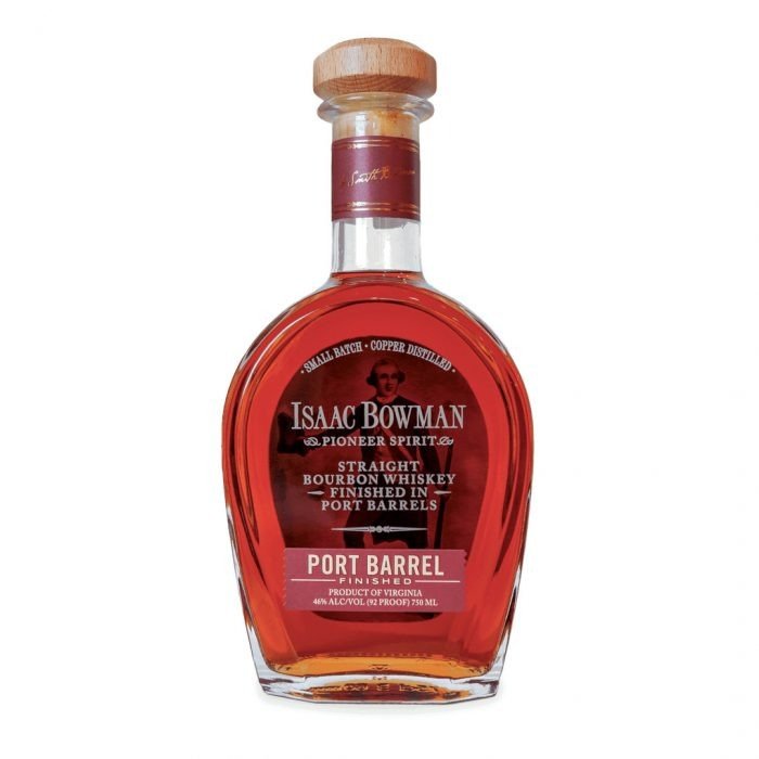 Isaac Bowman Port Barrel 750ml. Straight BBN