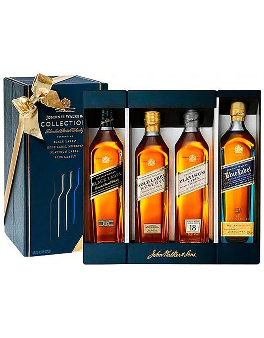 Johnnie Walker Collection 4 Pk 200ml. Each