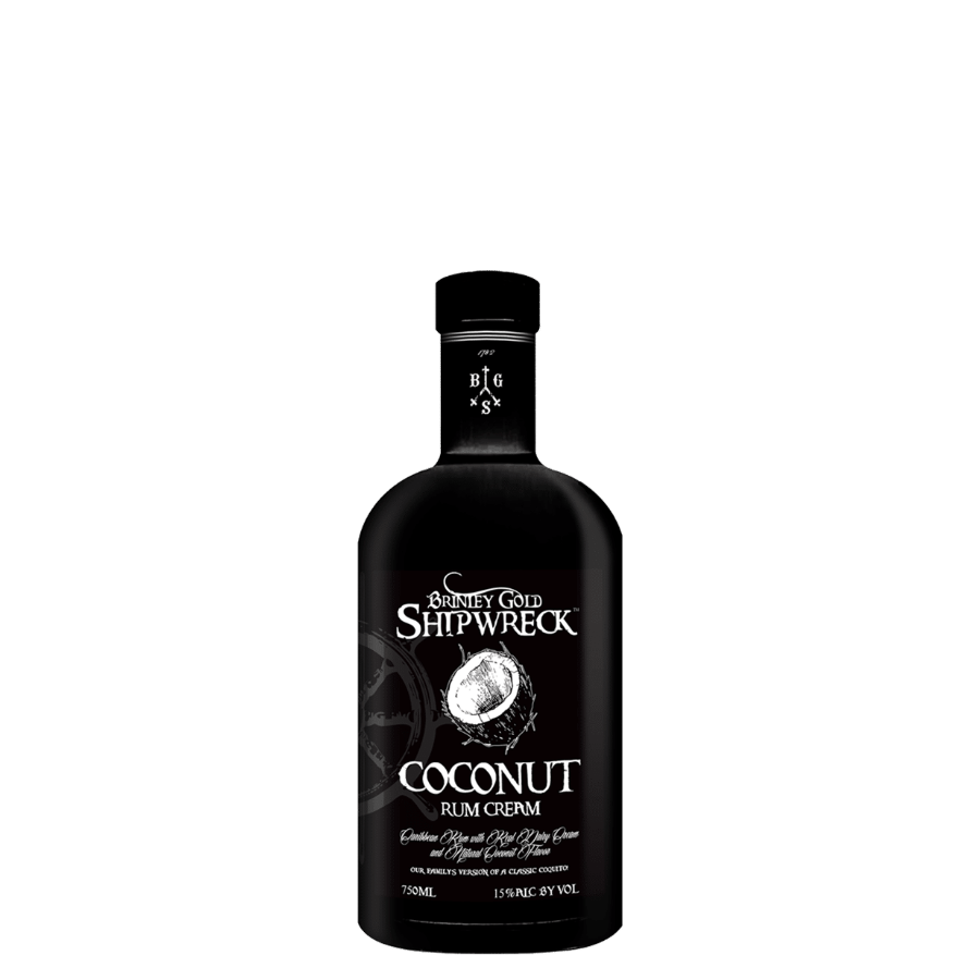 Brinley Gold Shipwreck Coconut Rum Cream 750ml