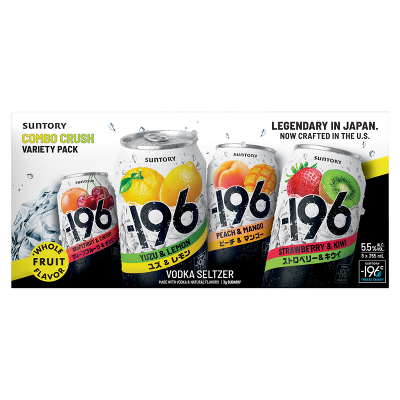 Suntory -196 Combo Crush Variety Pack 8 x 355ml