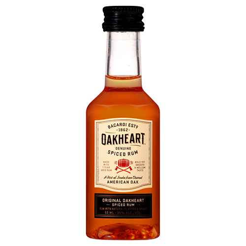 BACARDI OAKHART SPICE RUM 50ML