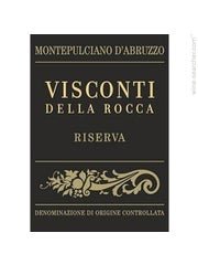 Visconti Della Rocca 750ml. Montepulciano Riserva