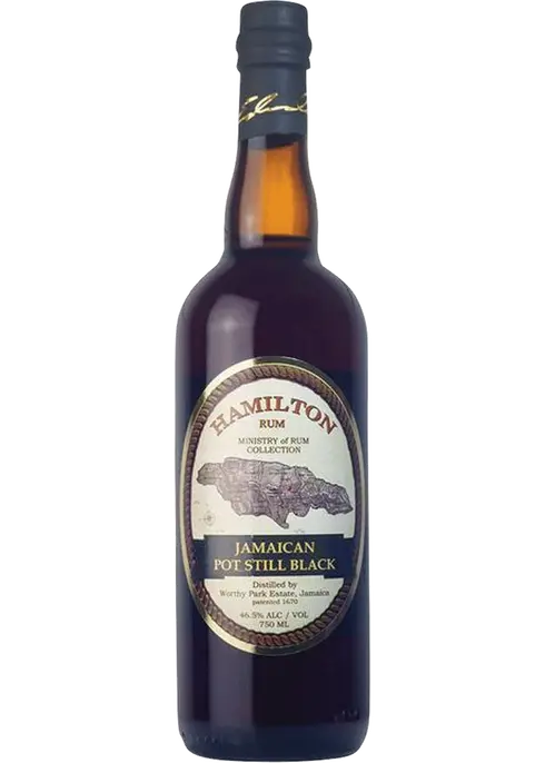 Hamilton Jamaican Rum Pot Still Black 750ml.