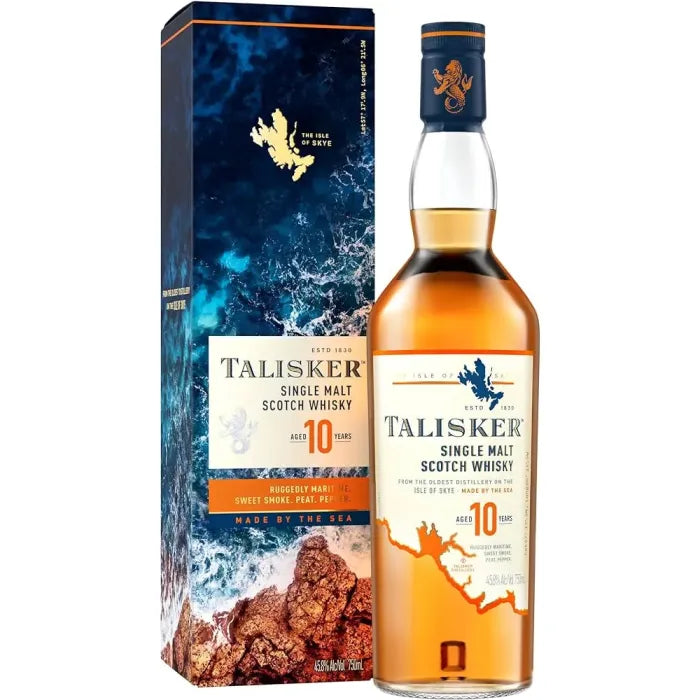 Talisker Single Malt 750ml 10 years