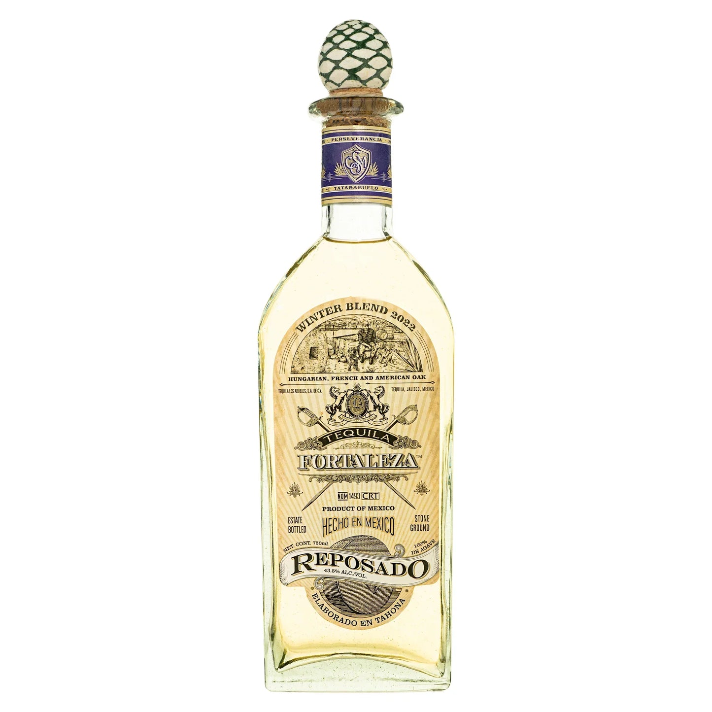 Fortaleza Winter Bland Repo.Barrel Proof 750ml.