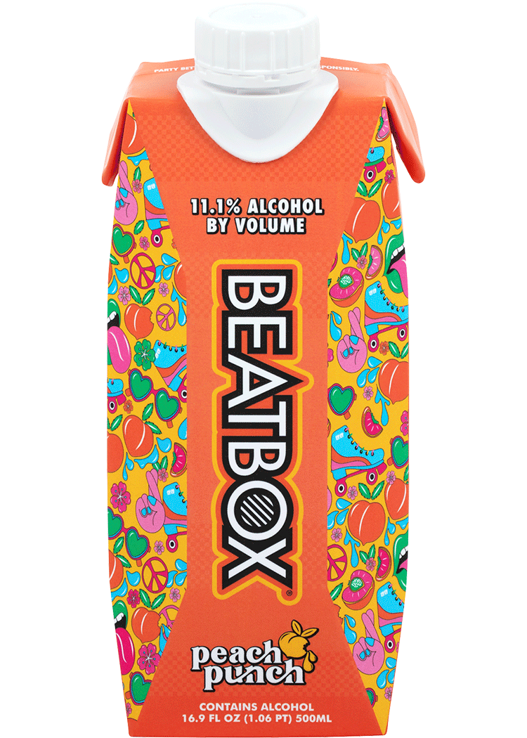 Beat Box Peach 500ml.