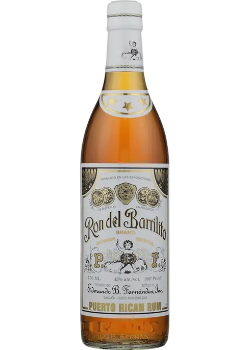 Ron del Barrilito Rum 750ml 3 star