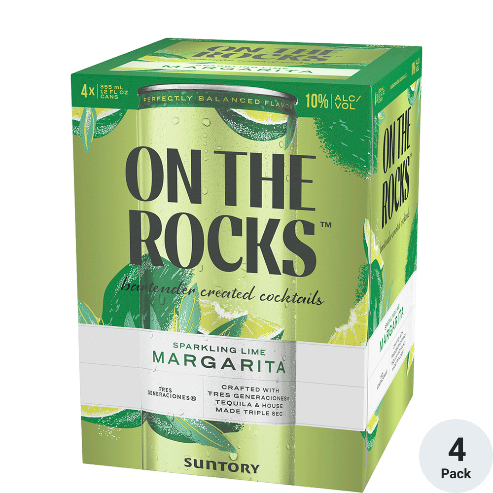 On The Rocks Margarita 4pk.