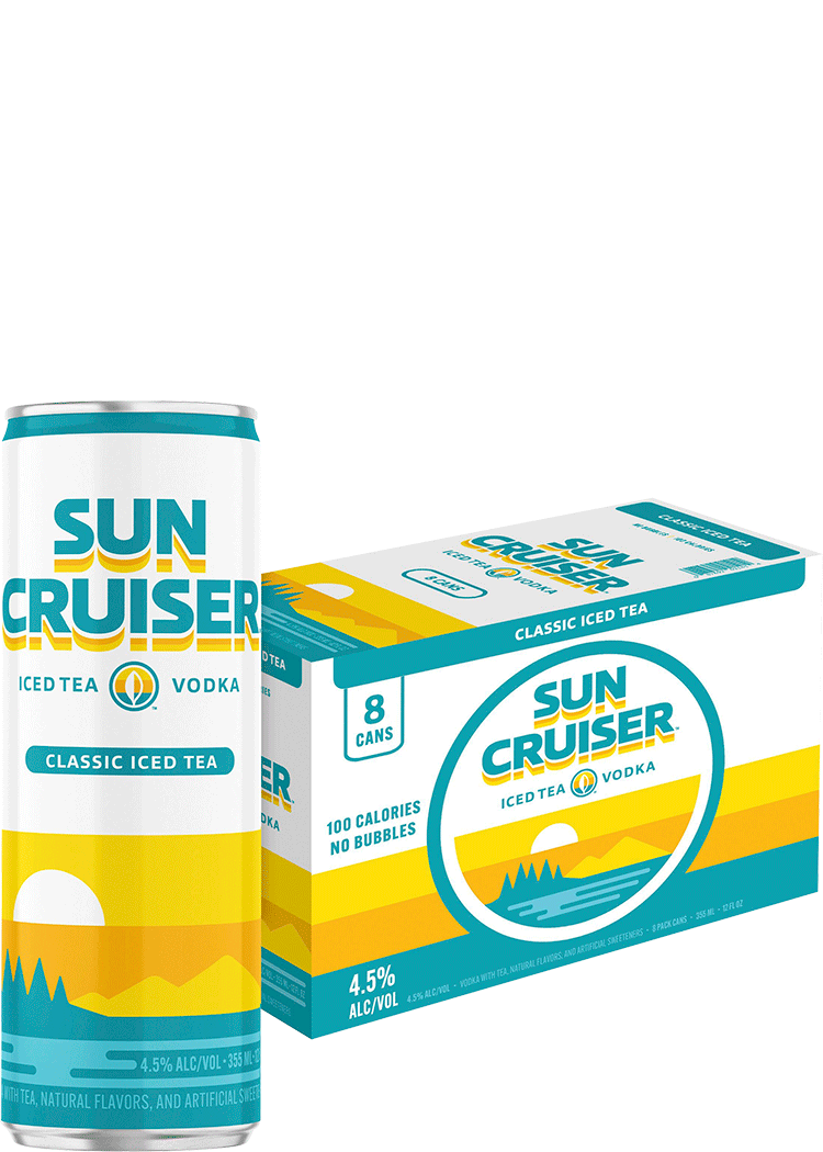 Sun Cruiser 4pk Iced Tea - Vodka