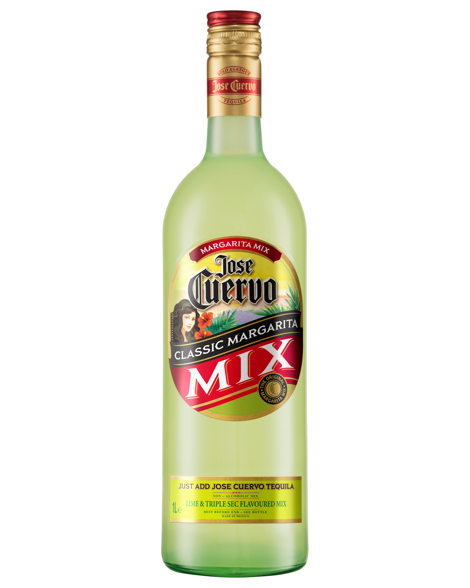 Jose Cuervo Mix  1LT Original Margarita Mix 1%alco