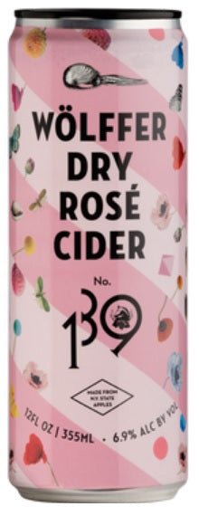 Wolffer Dry Rose Cider 4pk Can