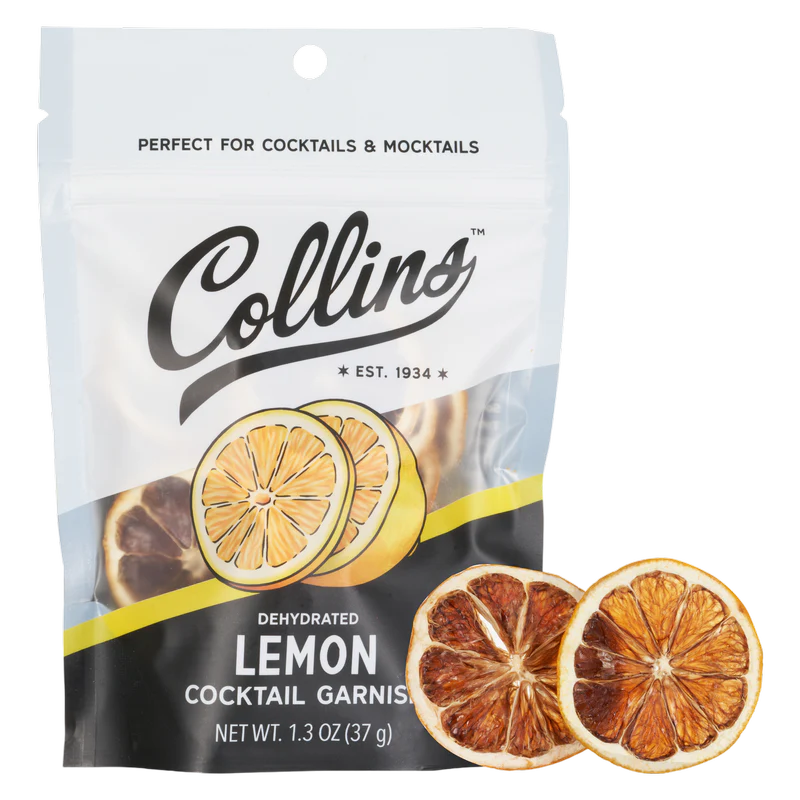 Collins Lemon Garnish