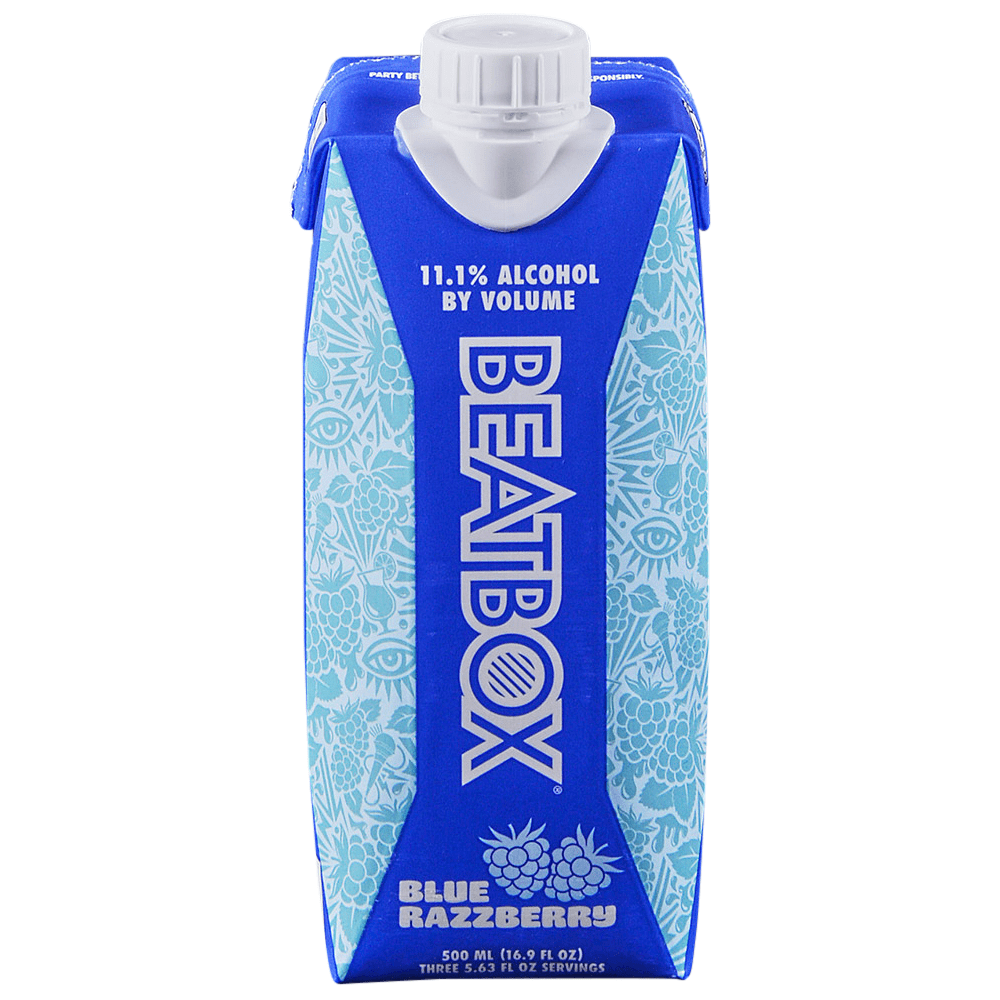 Beatbox Blue Razzberry 500ml.