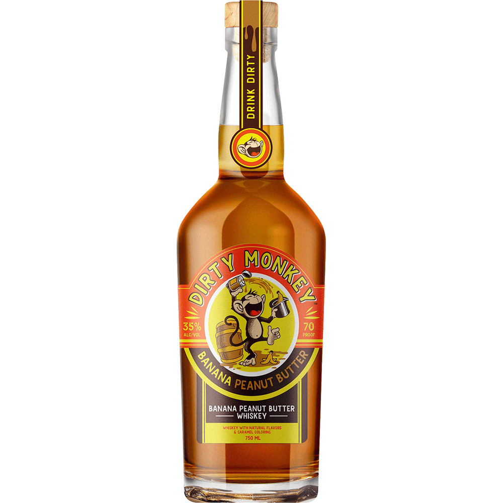 Dirty Monkey 750ml. Banana Penut Butter