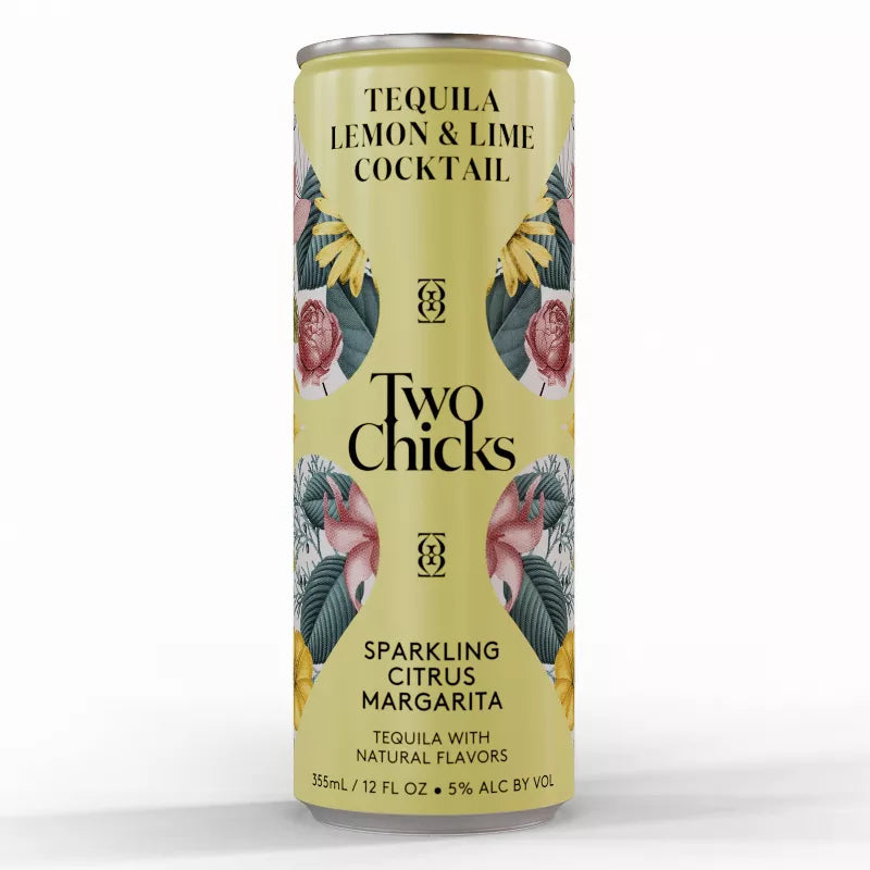 Two Chicks Citrus Margarita 4 pk .355ml.
