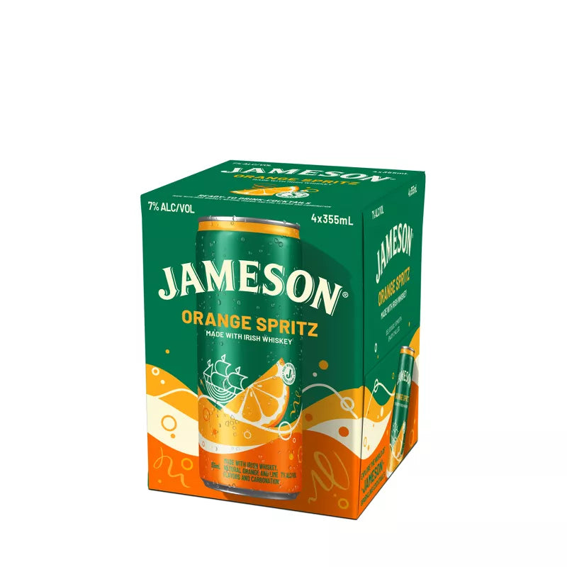 Jameson Orange Spritz 4pk Can