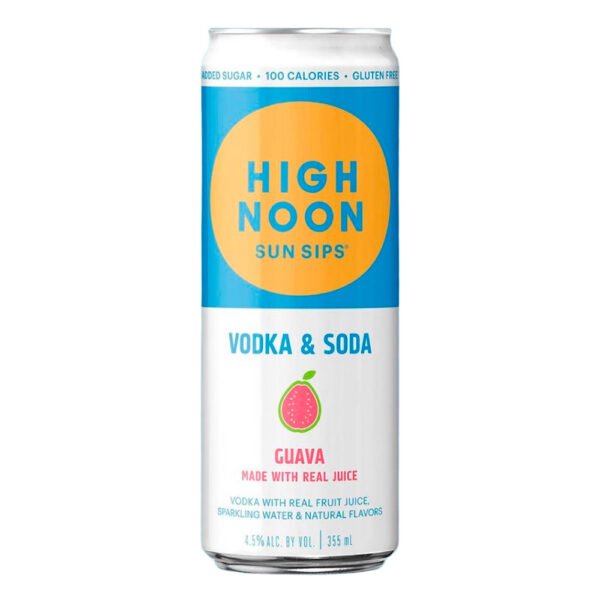 High Noon Guava 4 PK 355ML. EACH