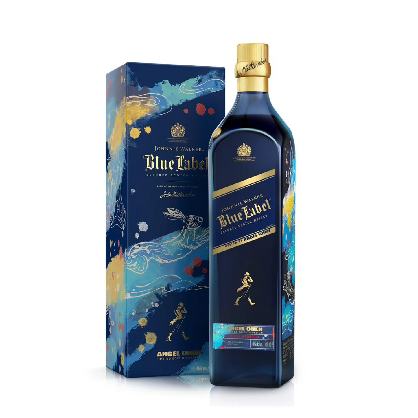 Johnnie Walker Blue 750ml. LTD Year of Rabbit