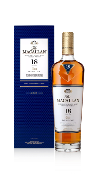 Macallan Double Cask 18YR 750ML.