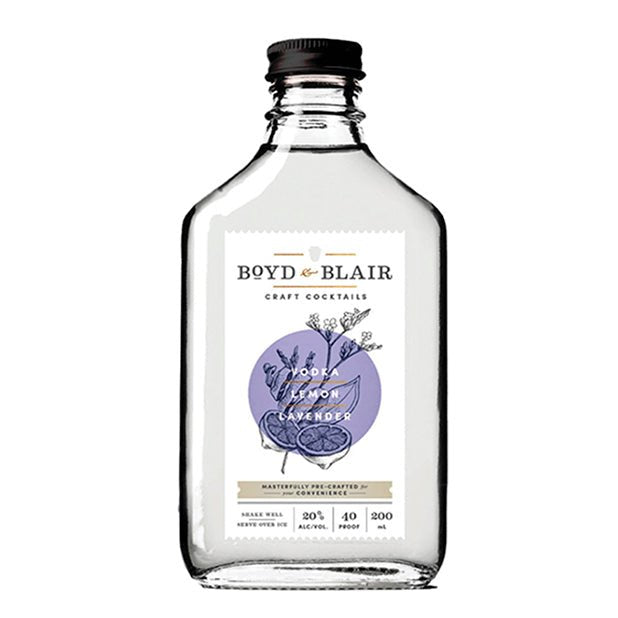 Boyd &amp; Blare 200ml. Vodka with Lavender&amp;Lemon