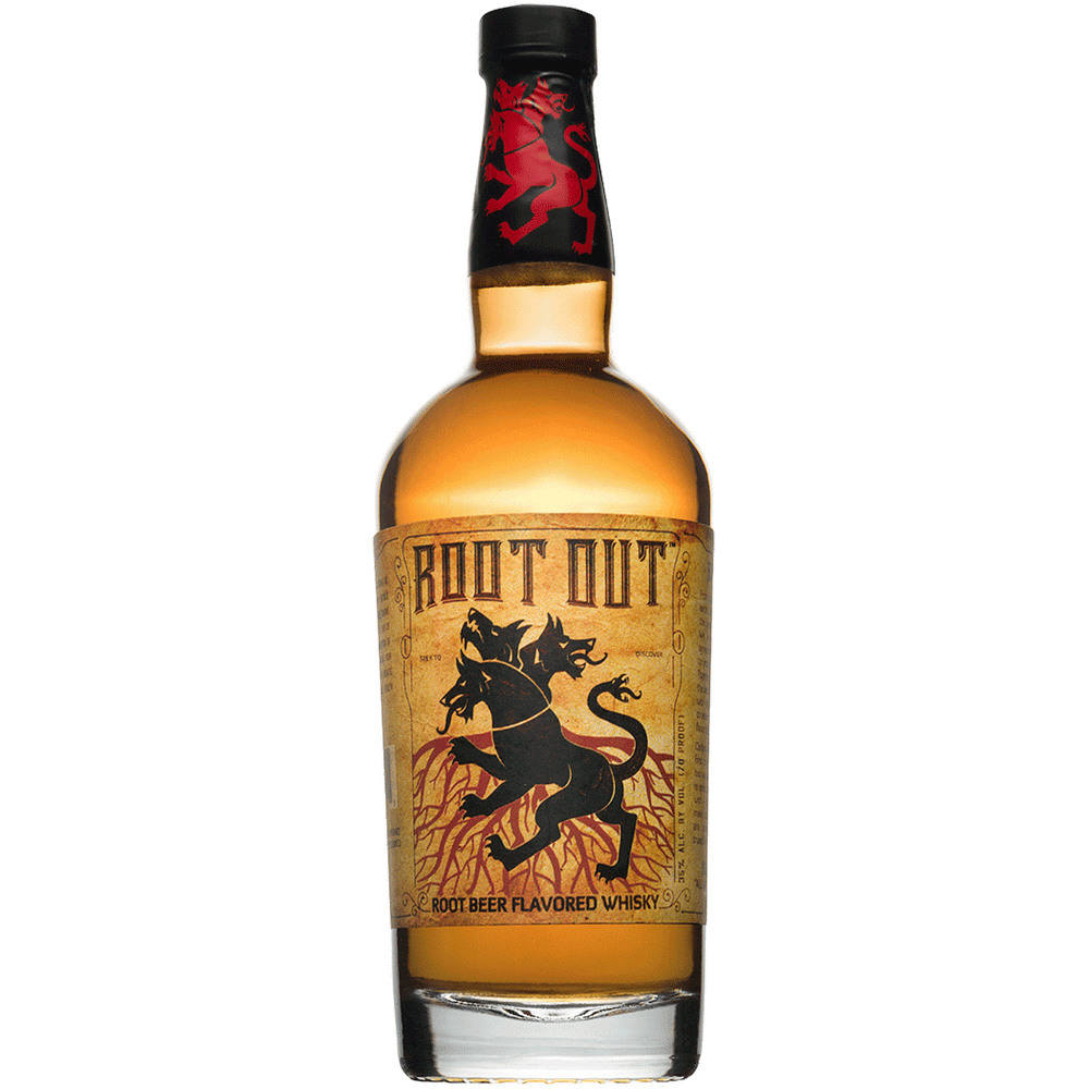 Root Out Whisky 750 ml. Root Beer Flavored