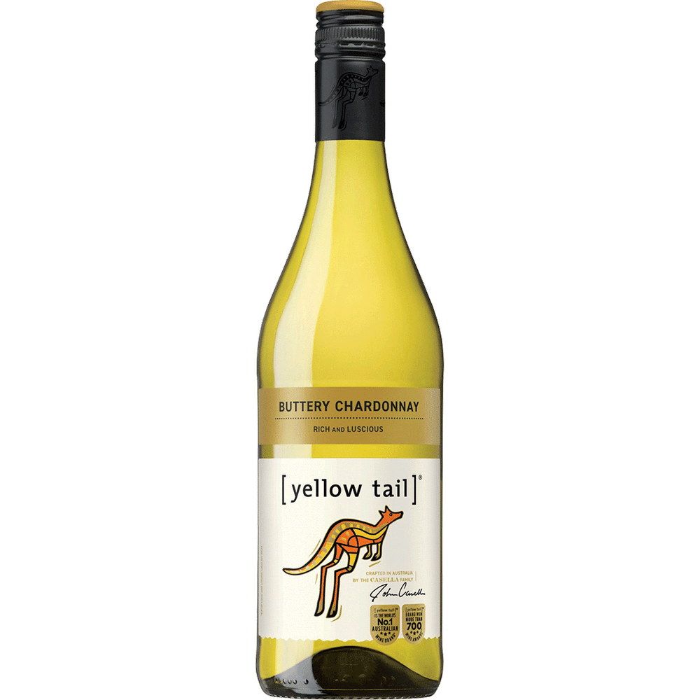Yellow Tail Buttery Chard. 750ml.