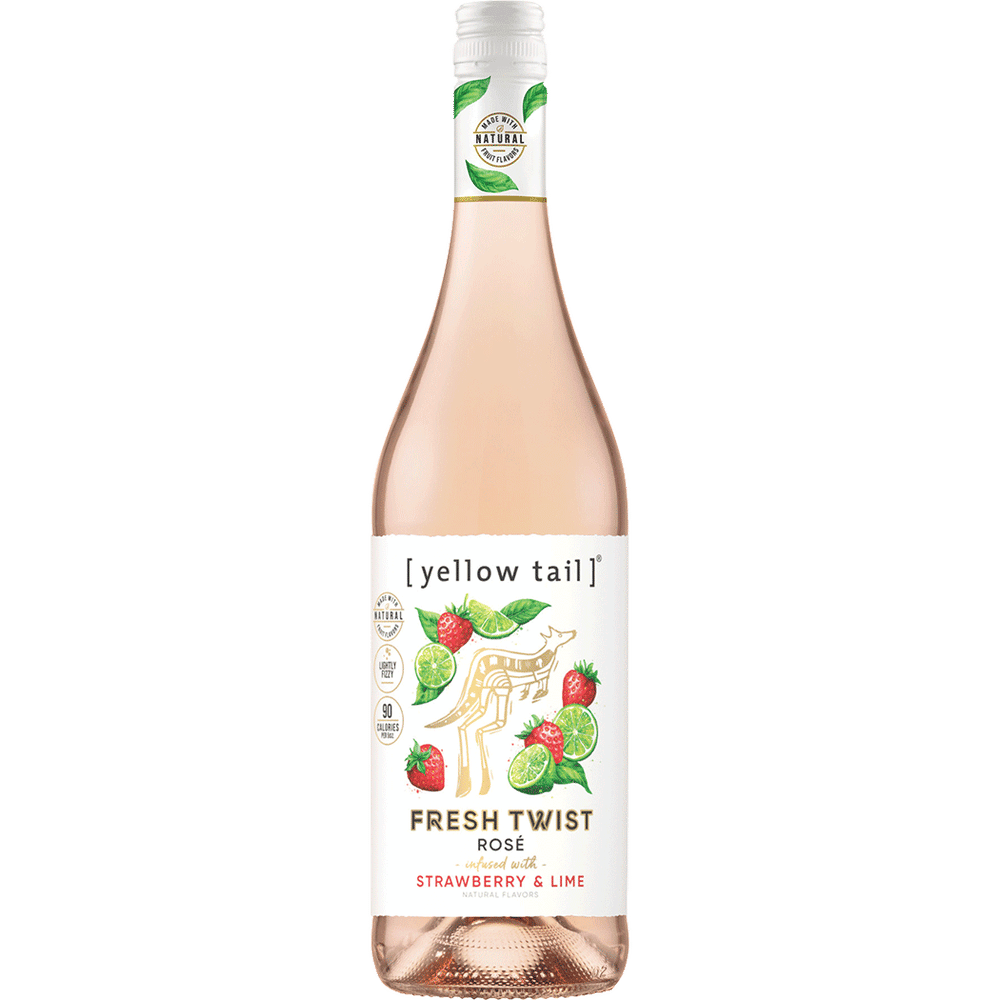 Yellow Tail Fresh Twist Rose Strawberry &amp; Lime
