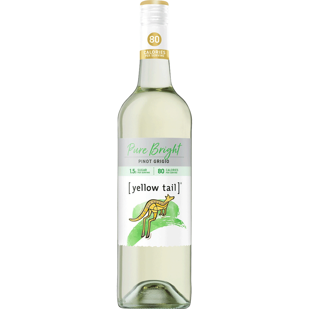 Yellow Tail Pure Bright Pinot Grigio 750ml.