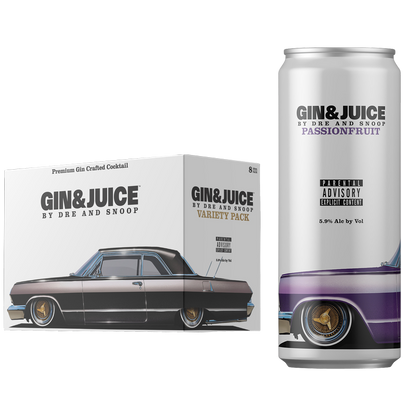Gin &amp; Juice V.Pk Of 8 Gin Cocktails